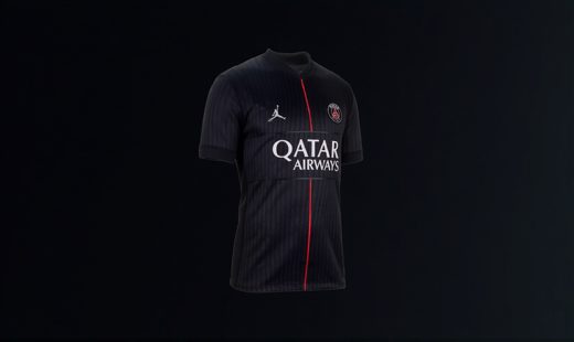 Product photo of a black football jersey, front